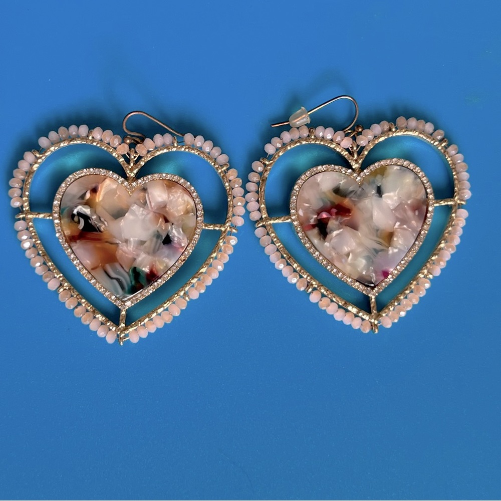 Heart earrings